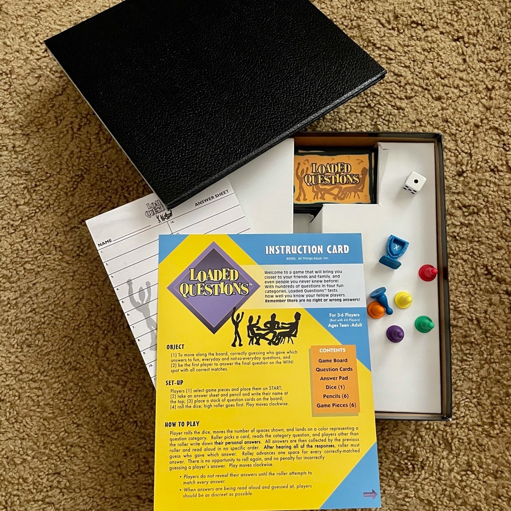Loaded Questions Boardgame - Picture 2 of 2